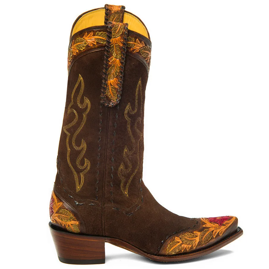Saddle Floral 12"