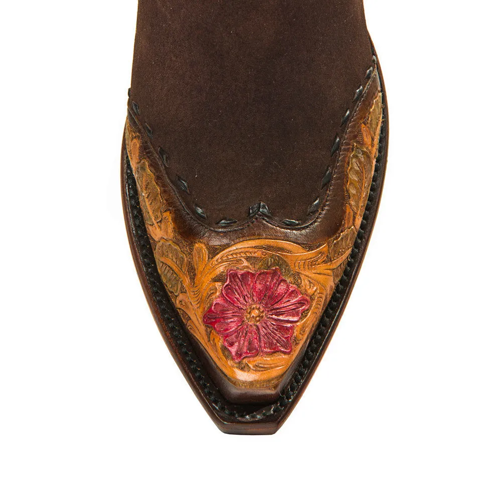 Saddle Floral 12"