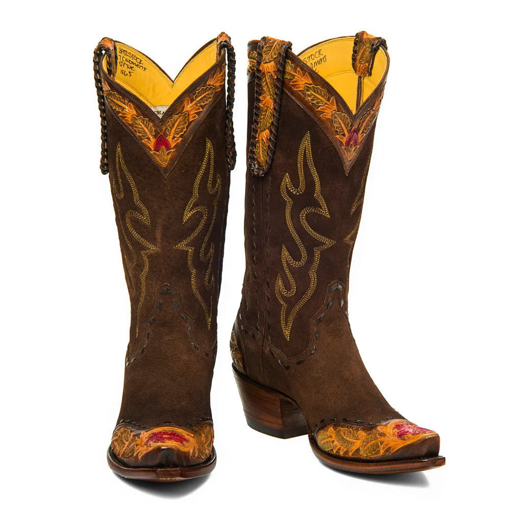 Saddle Floral 12"