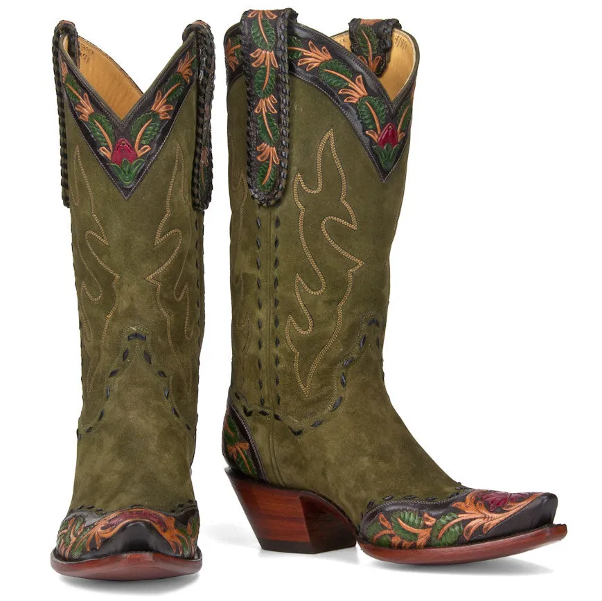 Saddle Floral 12"