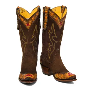 Saddle Floral 12"