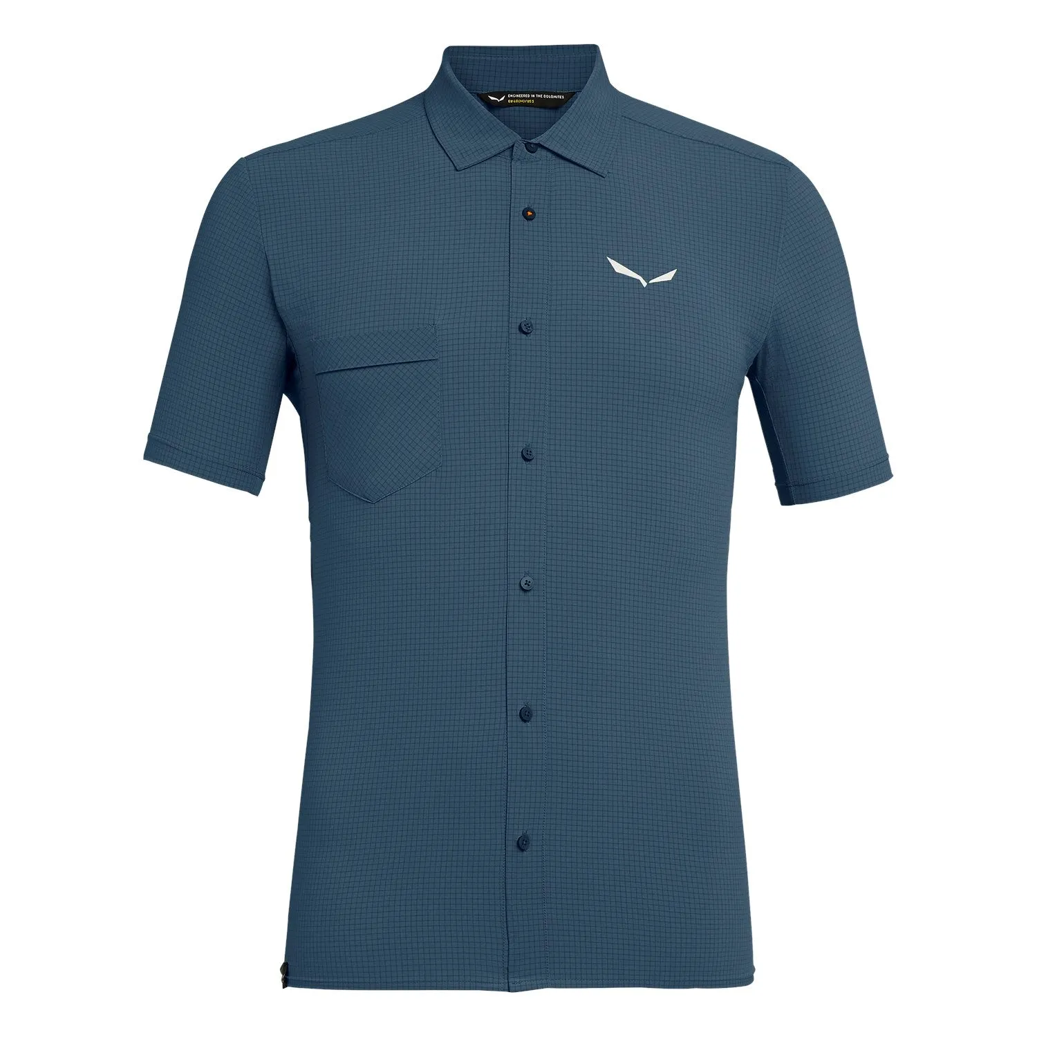 Salewa Puez Minicheck 2 Dry Short Sleeve Shirt ♂