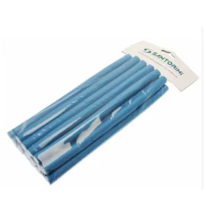 Santorini Flexible Rollers Small Blue 14mm 18pk