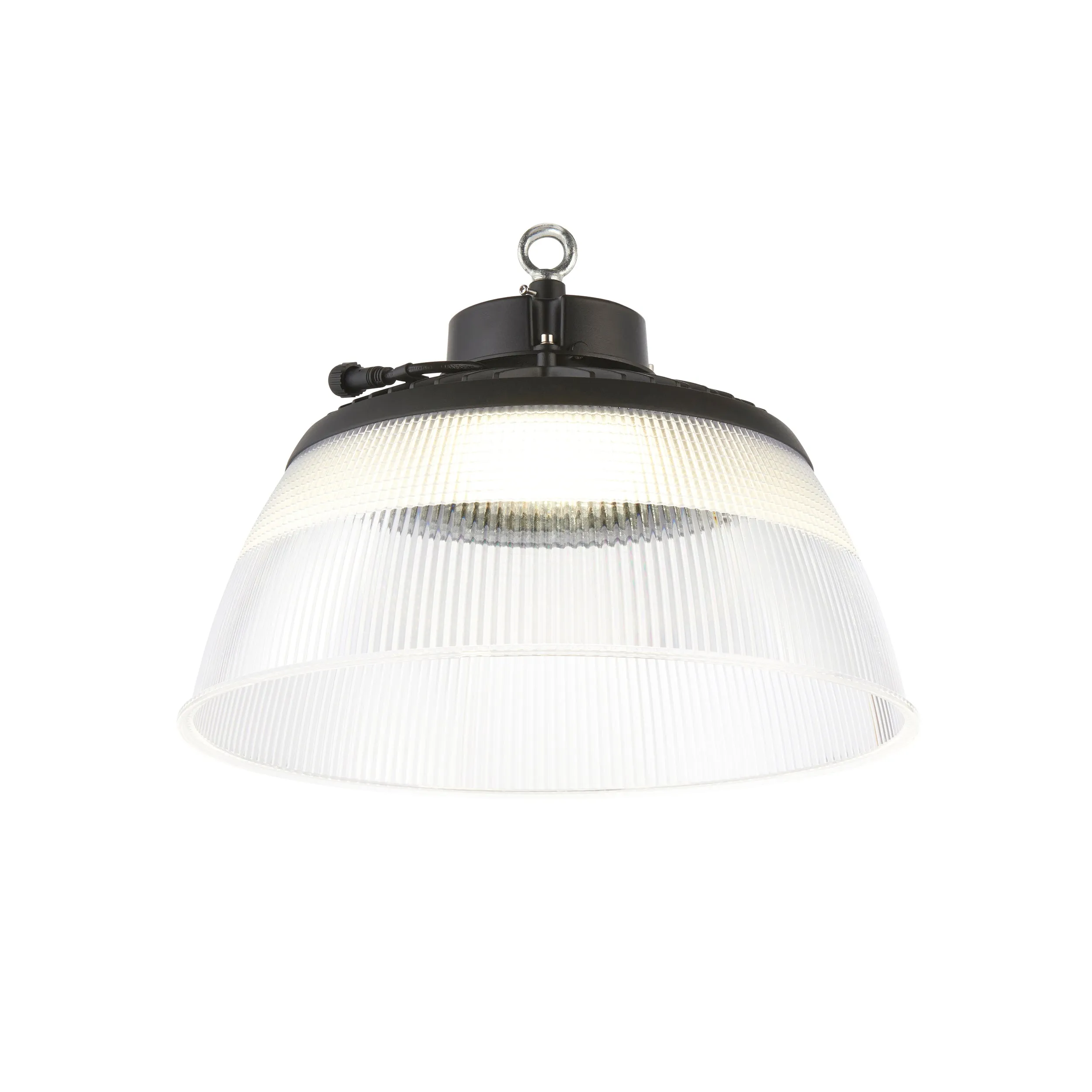 Saxby 106742 Helios Polycarbonate shade for 150W and 200W Clear prismatic pc