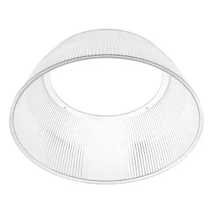 Saxby 106742 Helios Polycarbonate shade for 150W and 200W Clear prismatic pc
