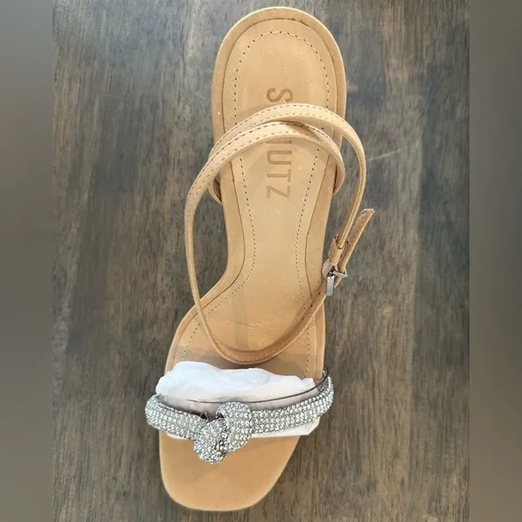 Schutz x Revolve Peaky Nubuck Sandal