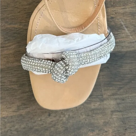 Schutz x Revolve Peaky Nubuck Sandal