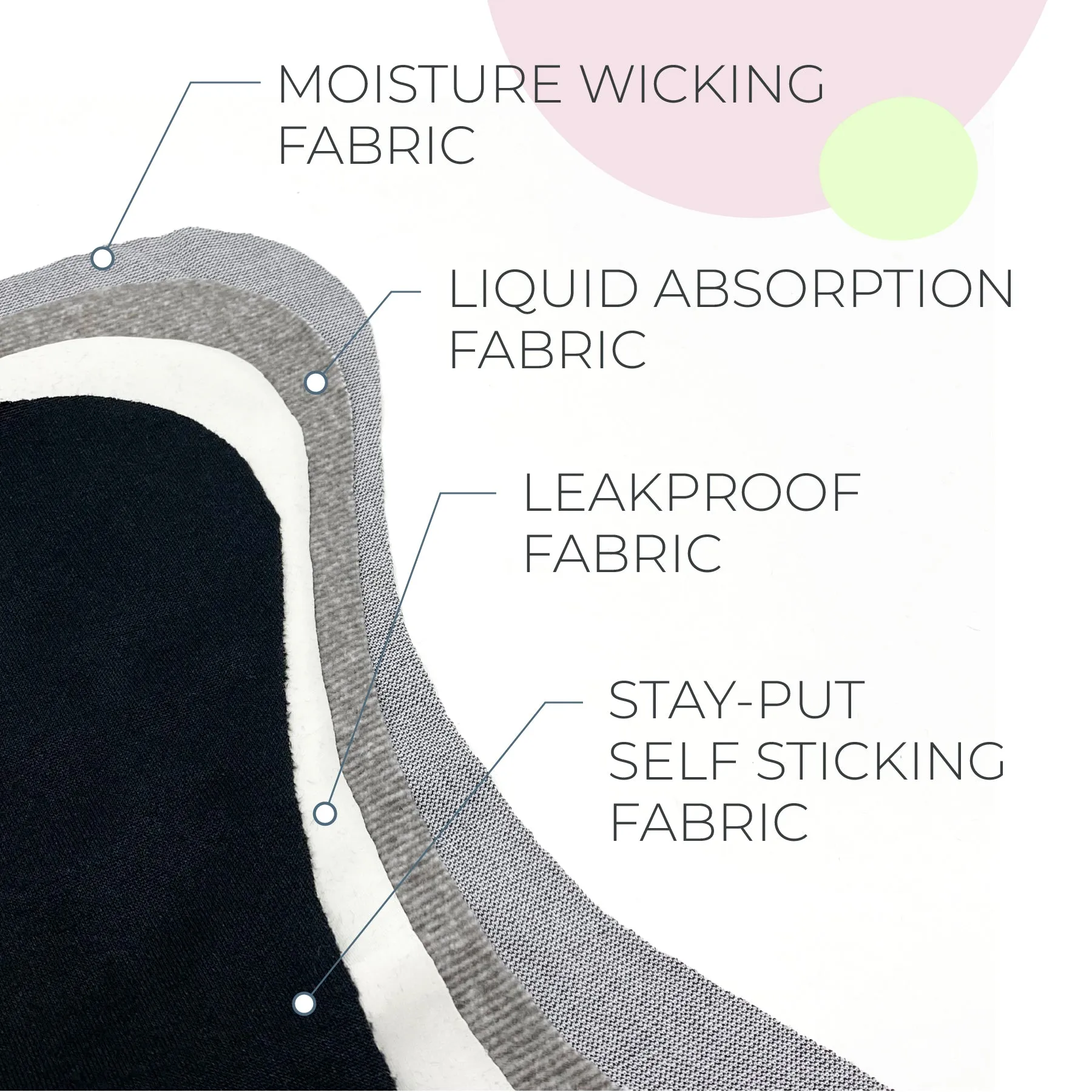 Shero FreeFlo - High Waist / High Cut   2Pad