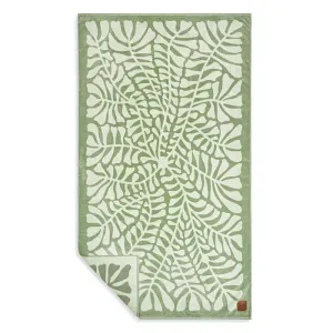Slowtide Hapa Sage Oversized Beach Towel