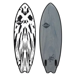 Softtech Mason Twin II 5'2 Surfboard - Gunmetal Black