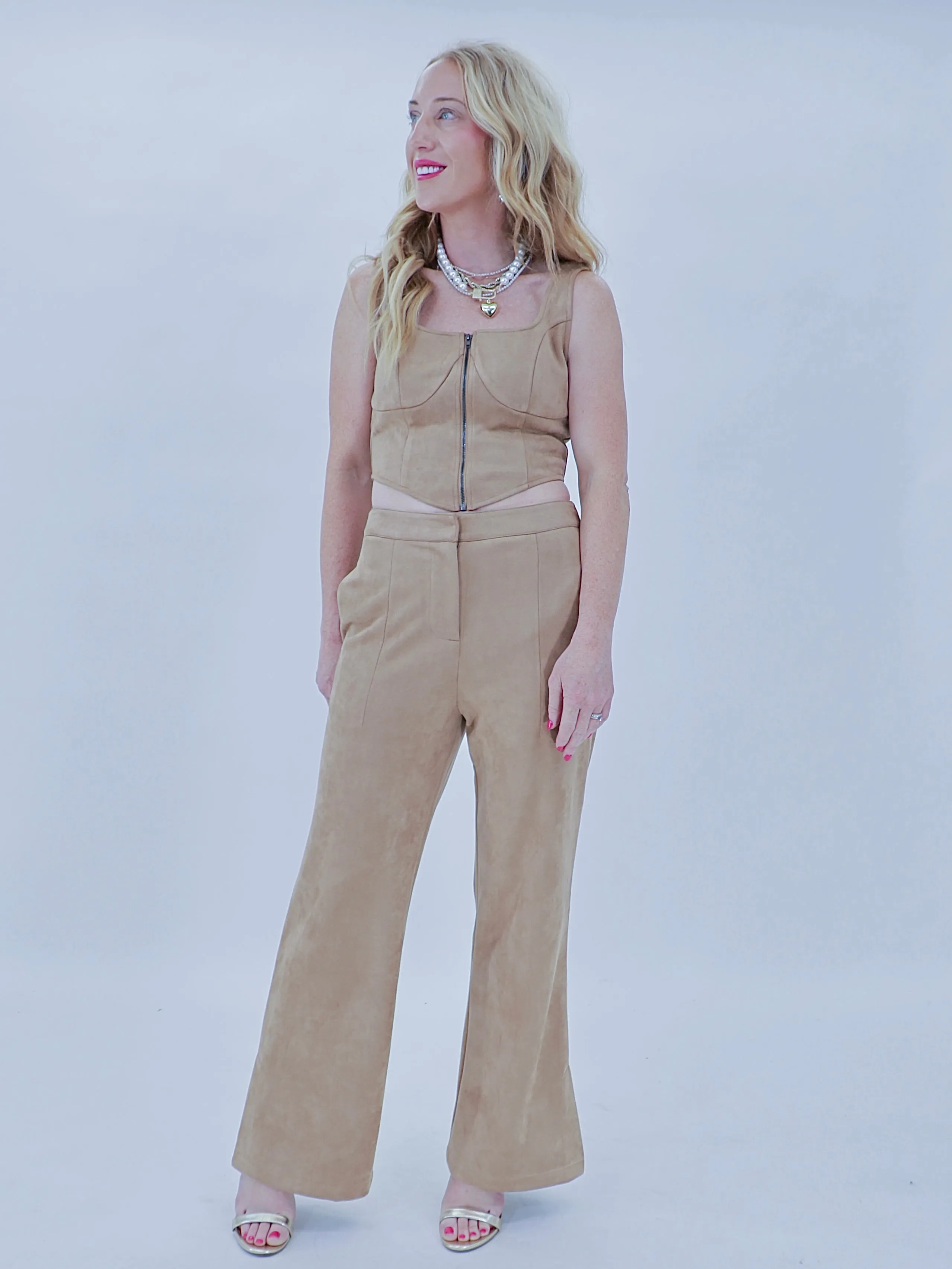 Sonya's Suede Pant