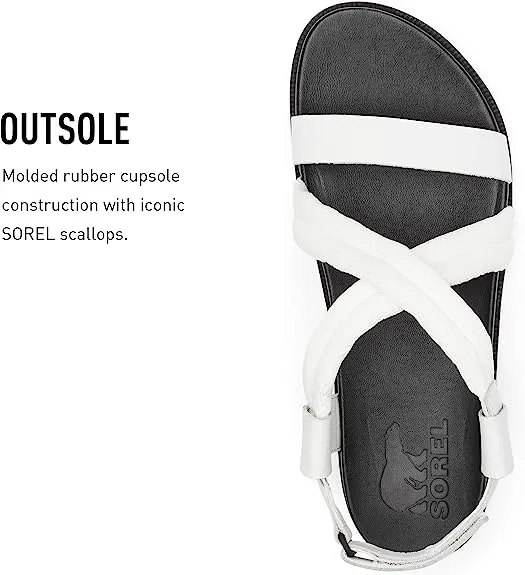 Sorel Women's Roaming Decon Sandal - Sea Salt - Size 7.5