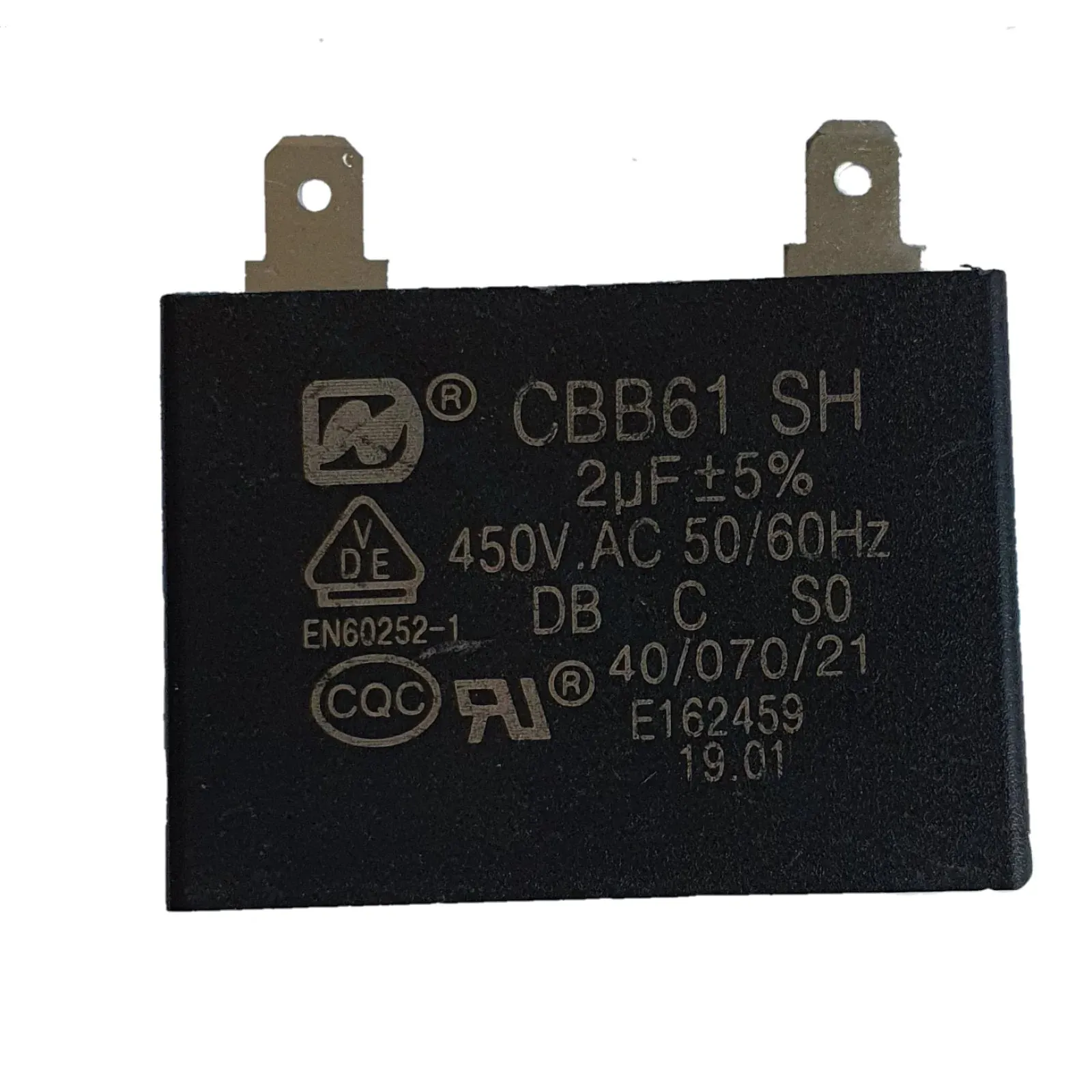 SpaNet Heat Pump Fan Motor Capacitor 2uF