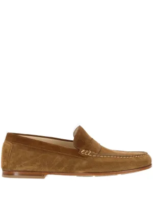 Stuart Weitzman Brady Camel Tan Loafers