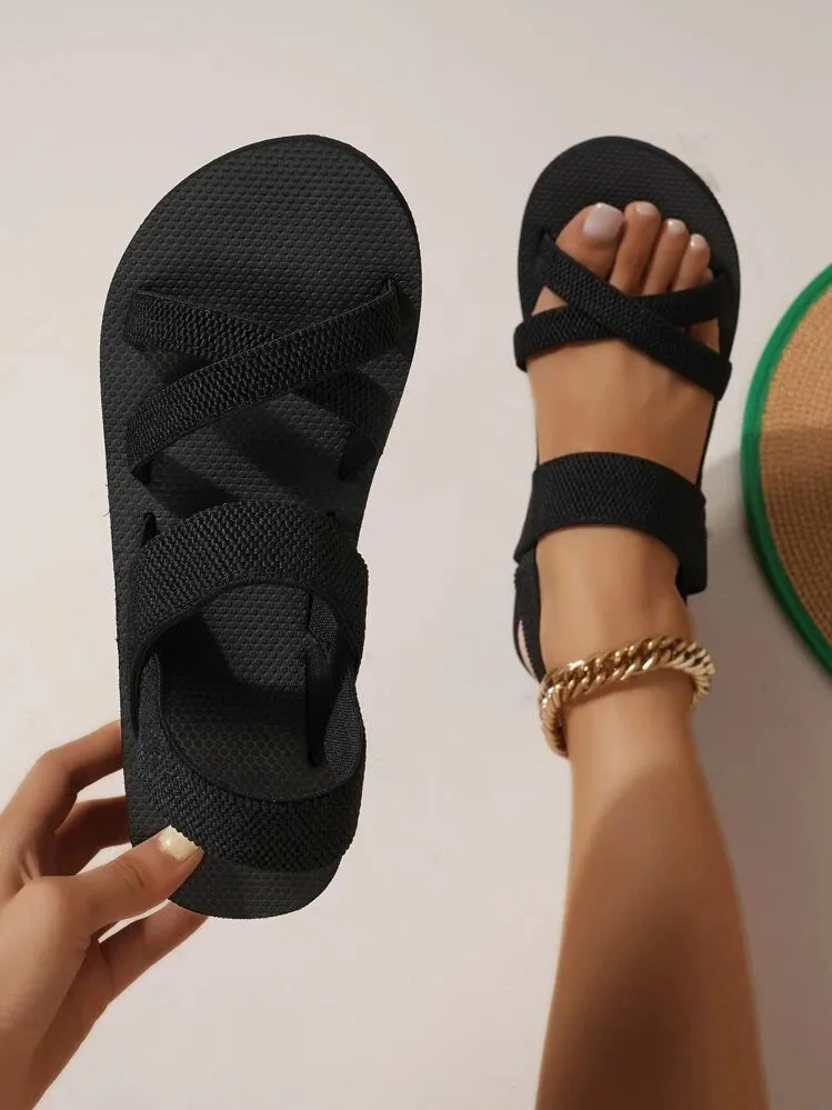 Stylish  Cozy Summer Slingback Wedge Sandals for Women