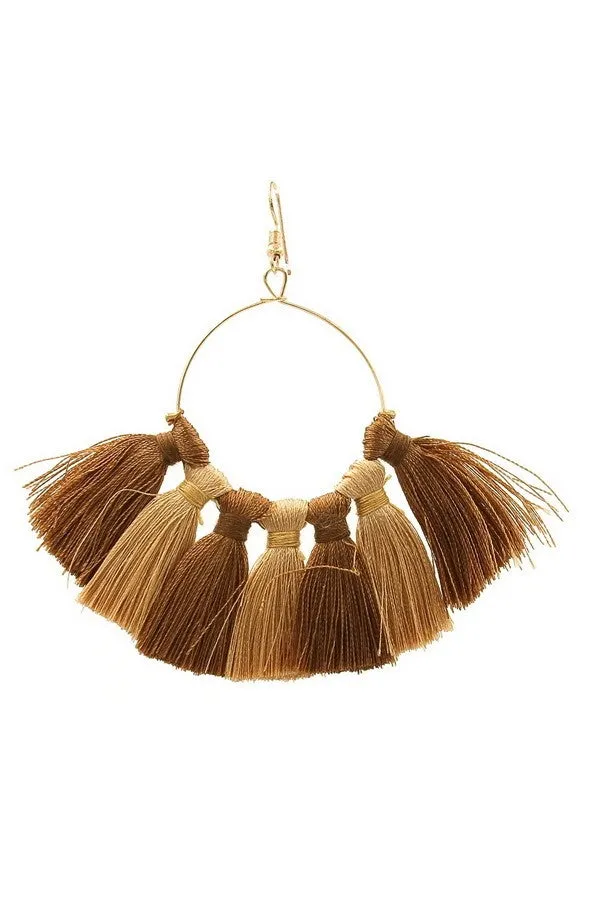 Tassel Drop Earrings