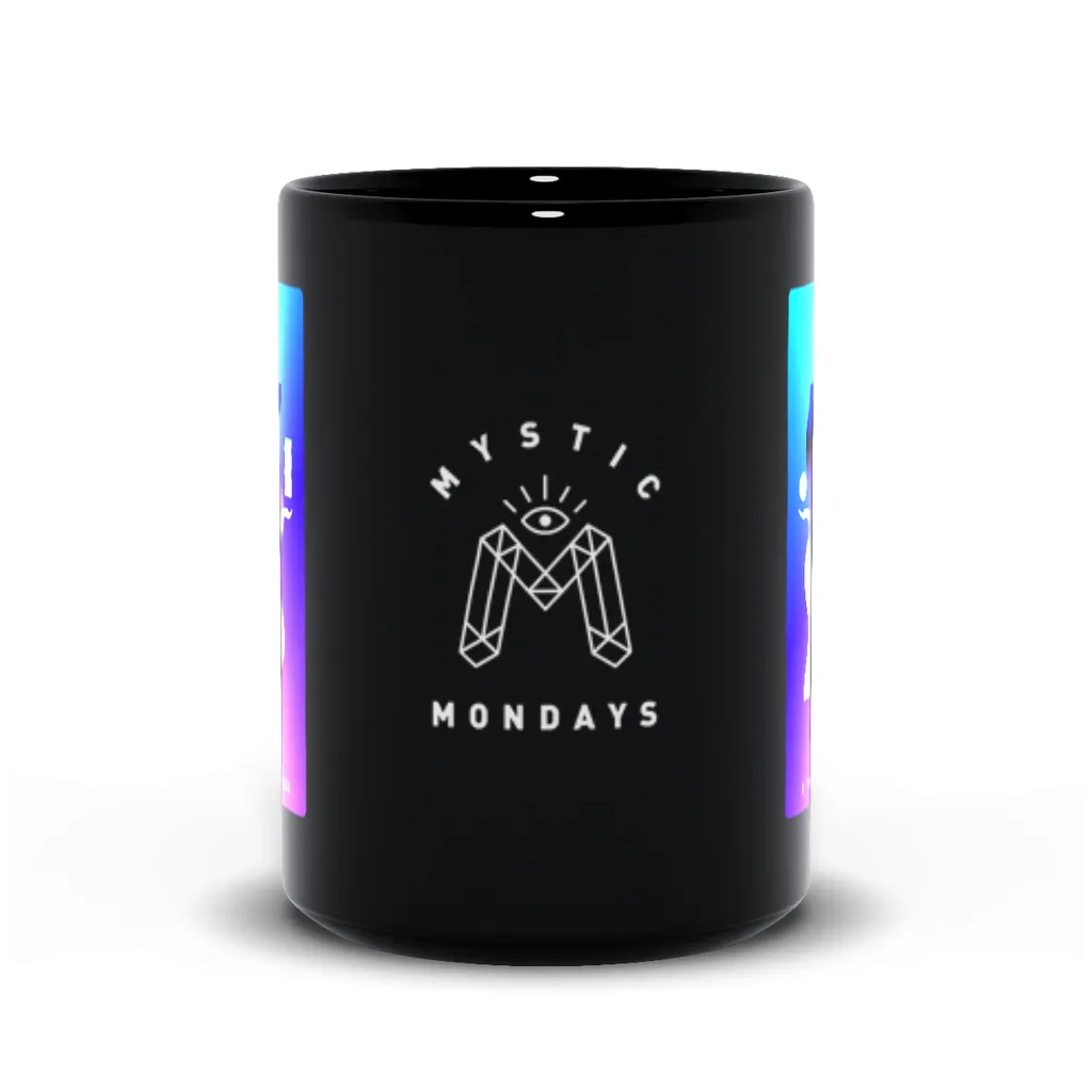 The High Priestess Black Mug