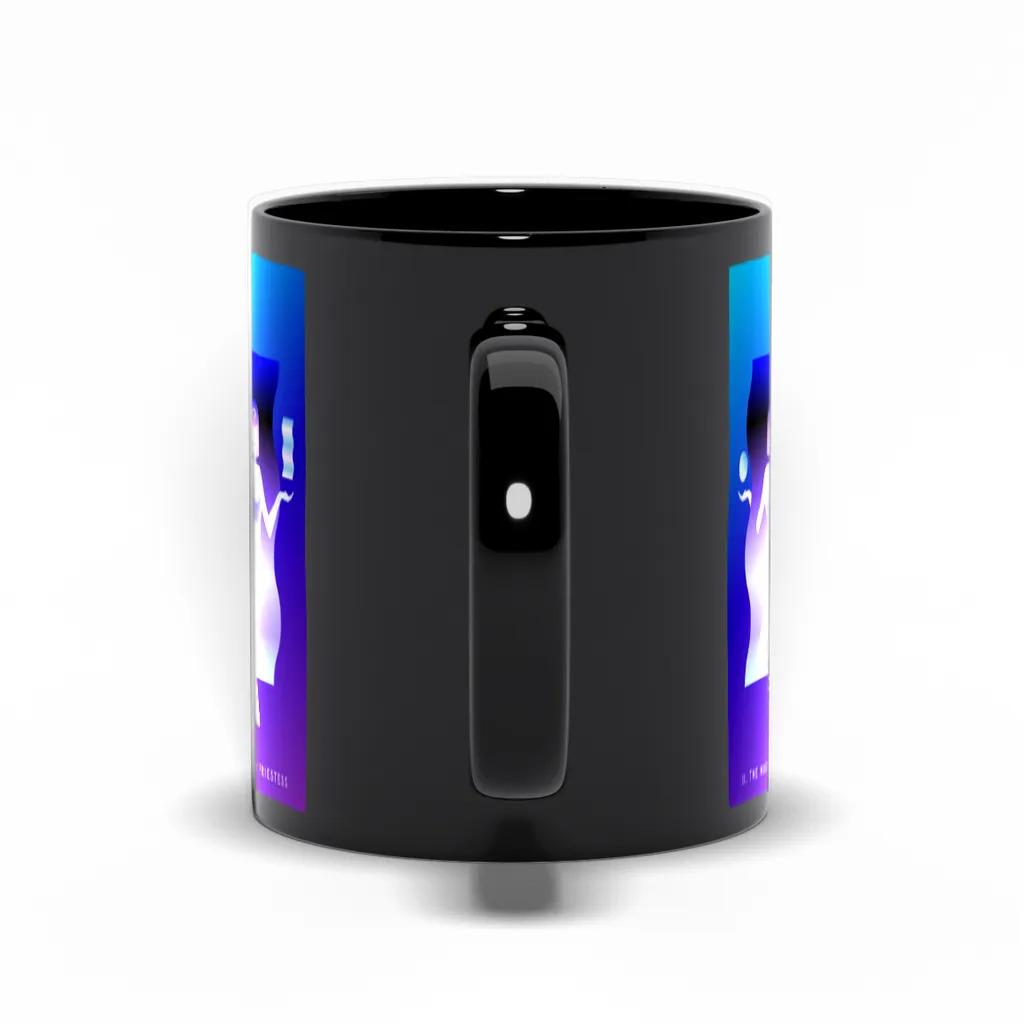 The High Priestess Black Mug