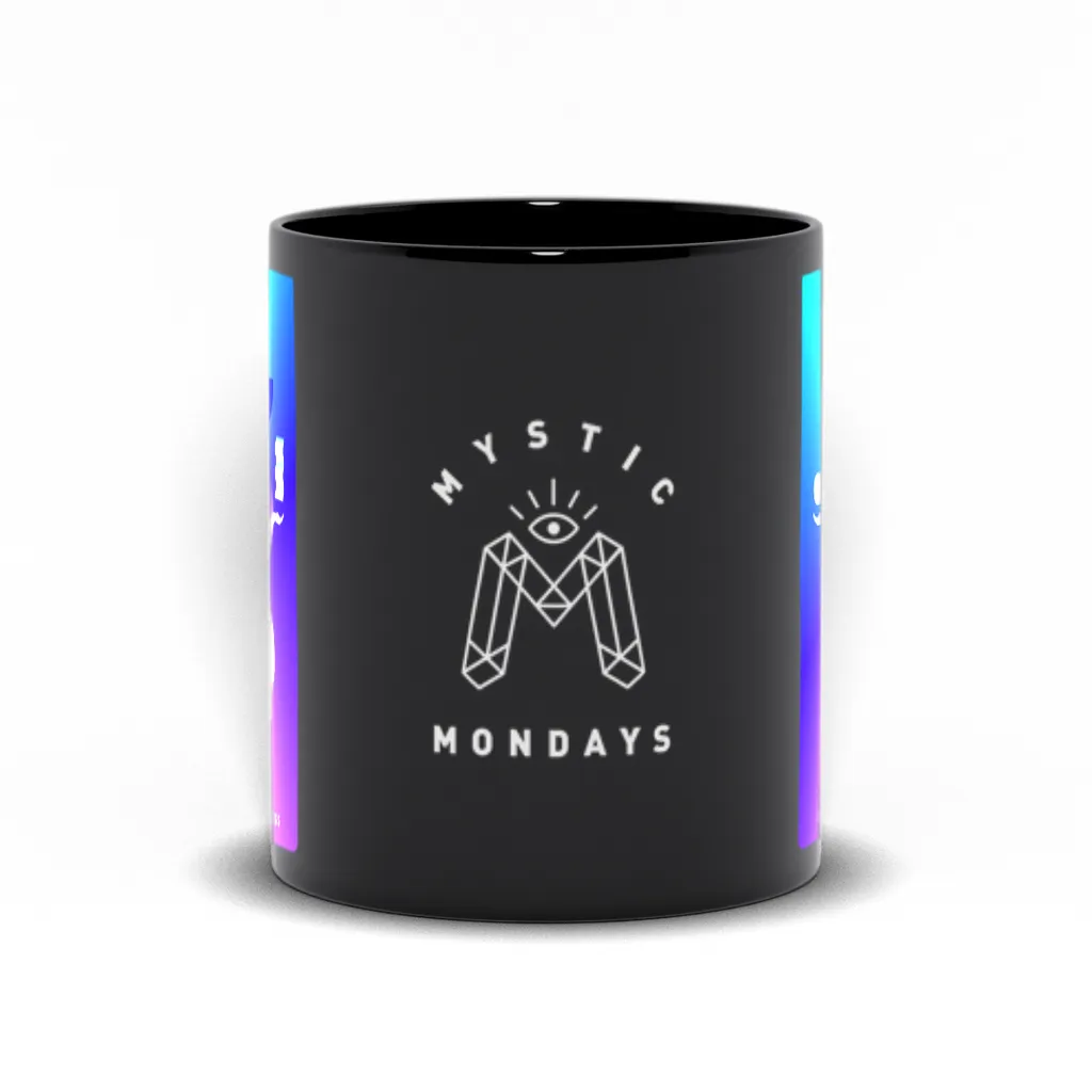 The High Priestess Black Mug