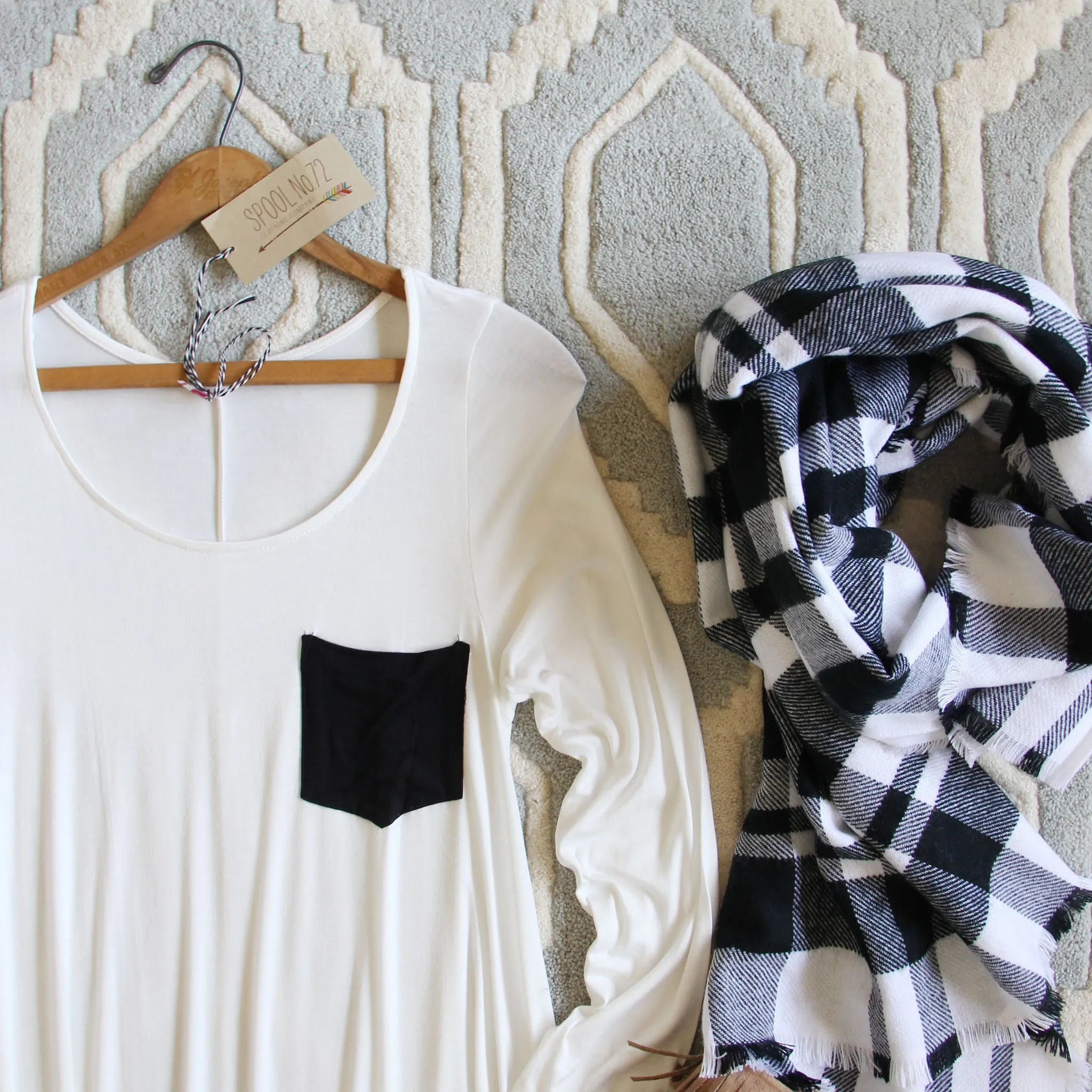 The Snowy Arrow Tunic