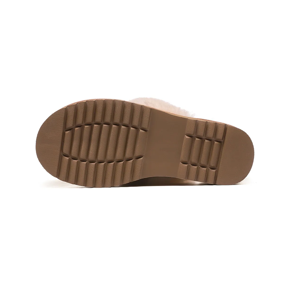 THICK-SOLED ELASTIC STRAP SANDALS 5872