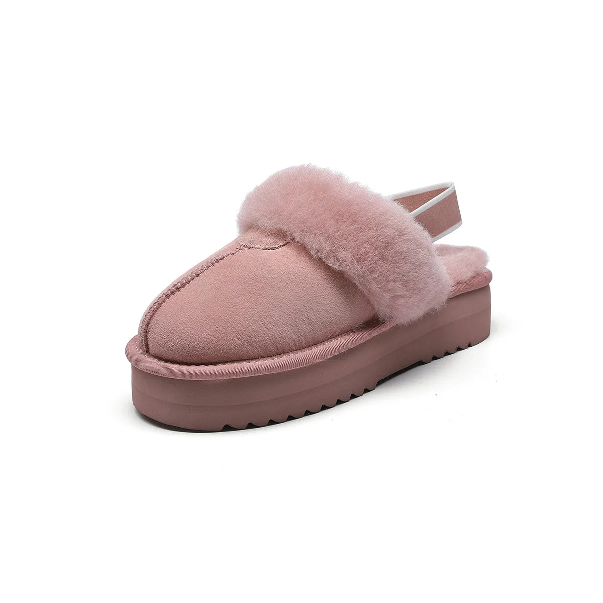 THICK-SOLED ELASTIC STRAP SANDALS 5872
