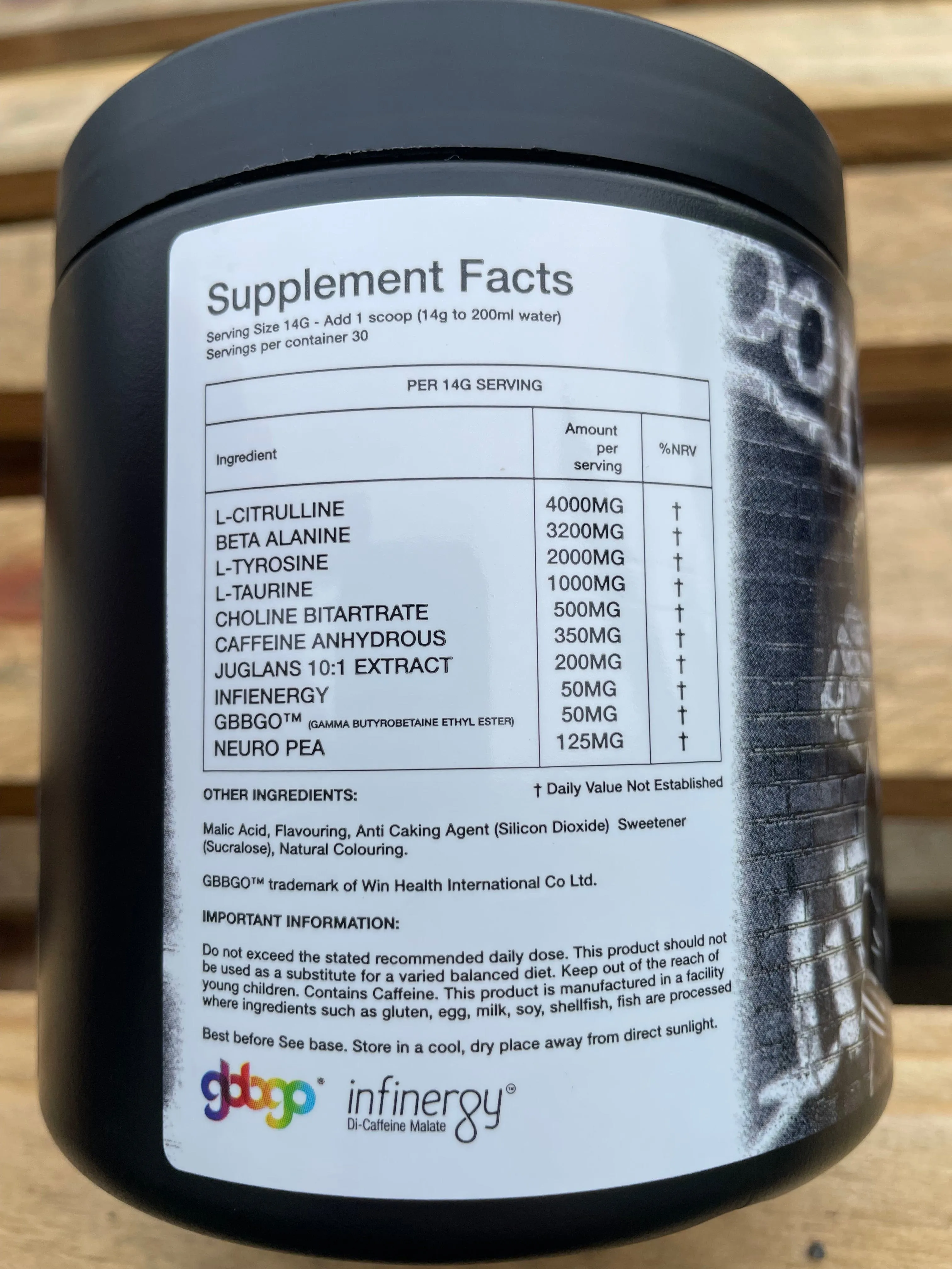 Top G Pre Workout (30 Servings)