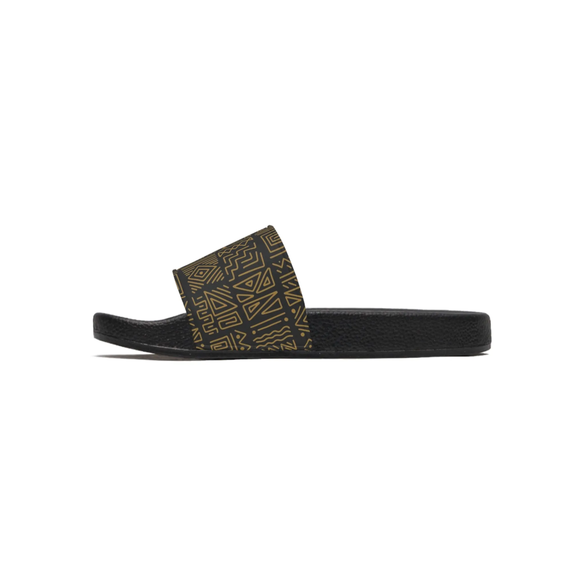 Tribal Print Slide Sandals