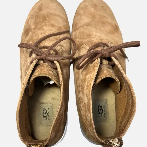 Ugg Freamon Chukka Chestnut Suede Ankle Boot Mens size 13