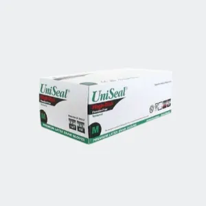UNISEAL High-Risk Latex Exam Powder Free Gloves