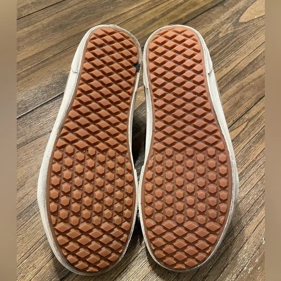VANS Sk8 Scotchgard Womens 7 Mens 5.5 High Top 721454 Brown Flannel Lined Shoe