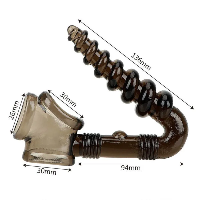 Vibrateur de prostate flexible P-Bender