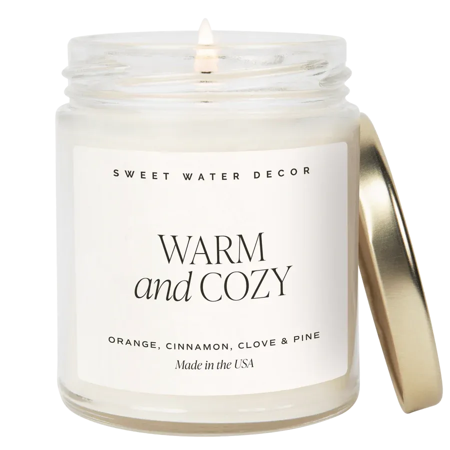 Warm and Cozy Soy Candle