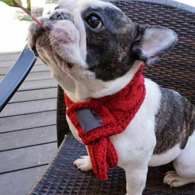 Warm Christmas Scarf  for Pets
