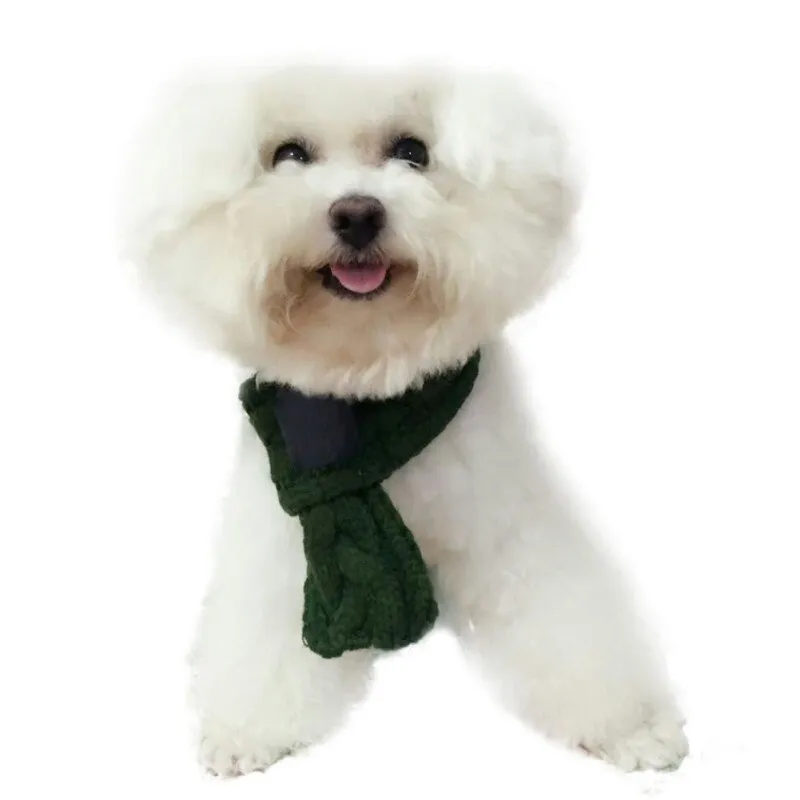Warm Christmas Scarf  for Pets