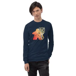 Warm Fragmented Meeple Longsleeve T-Shirt