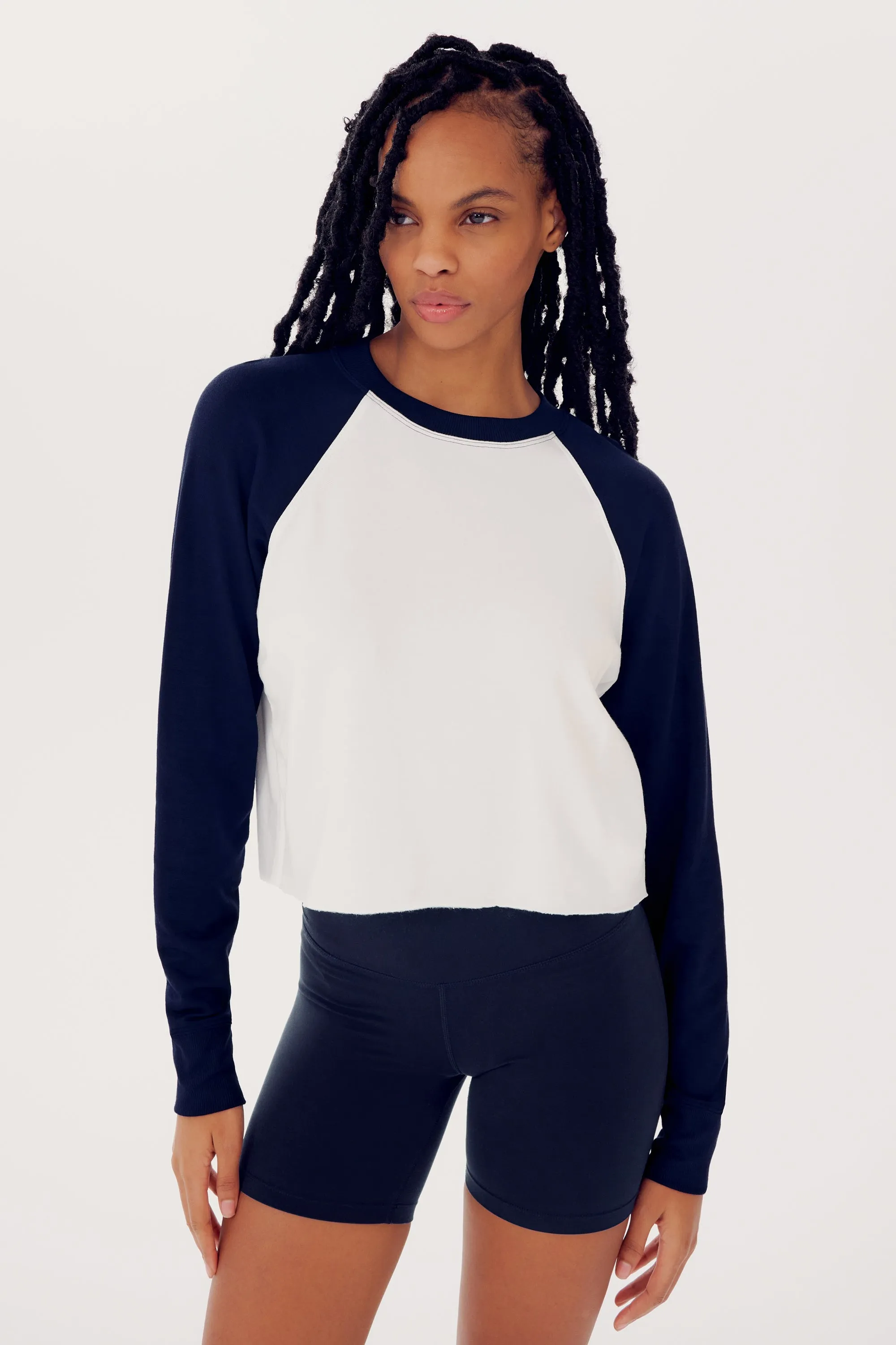 Warm Up Crop Fleece Sweatshirt