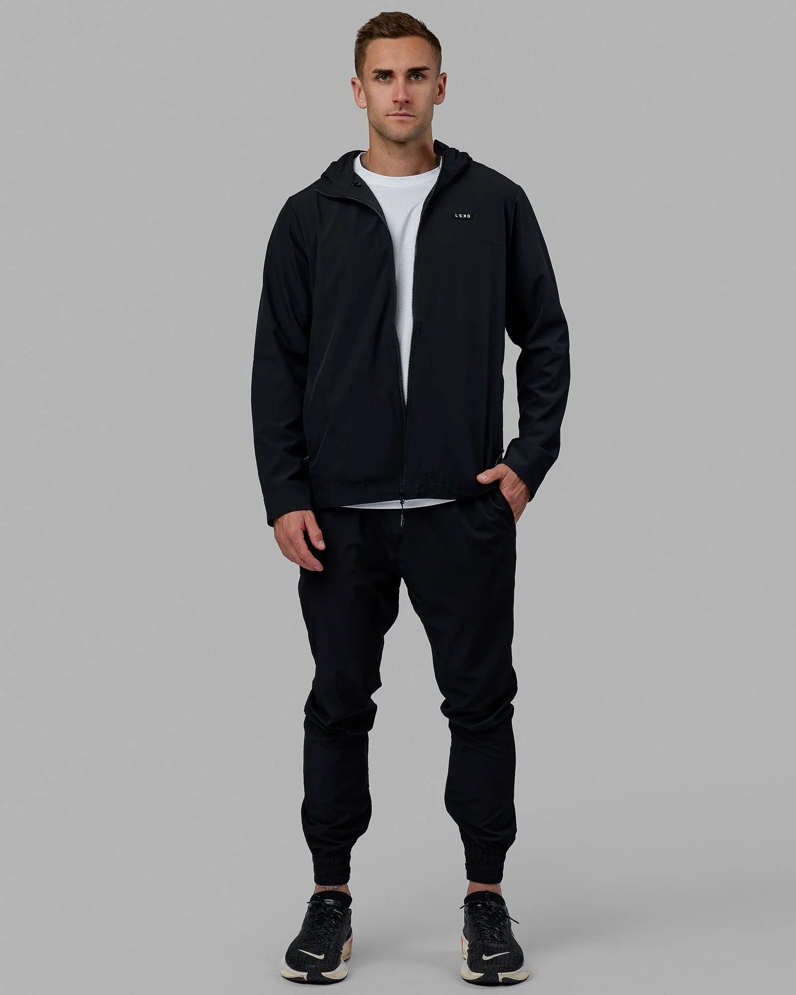 Warm Up Zip Cuff Performance Pant - Black