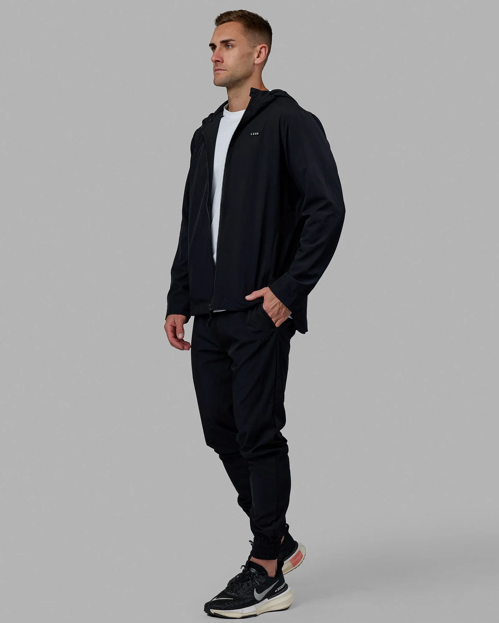 Warm Up Zip Cuff Performance Pant - Black