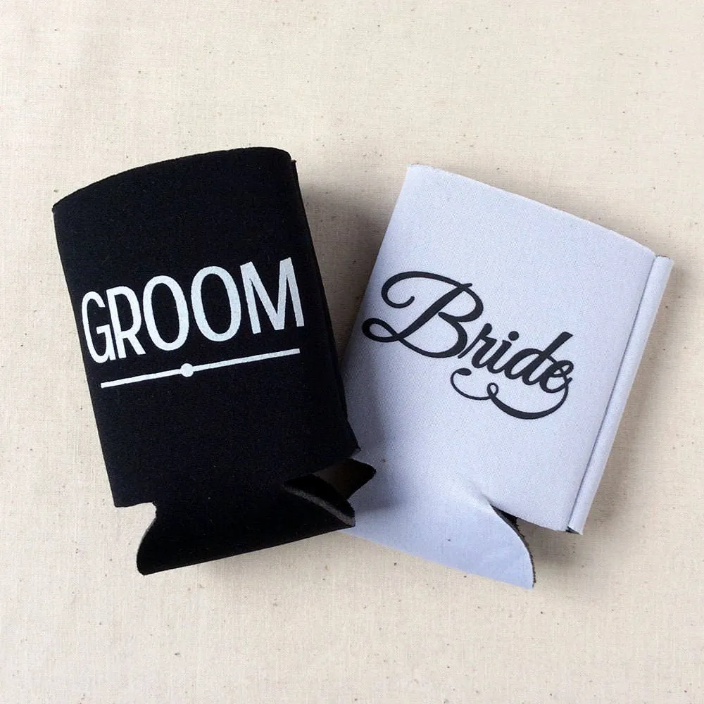 Wedding Can Cooler #148R - Food, Booze & Bad Dance Moves
