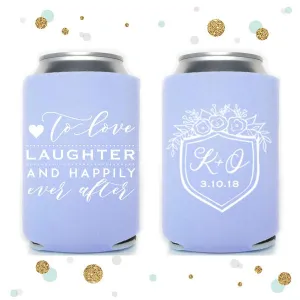 Wedding Crest  - Wedding Can Cooler #70R