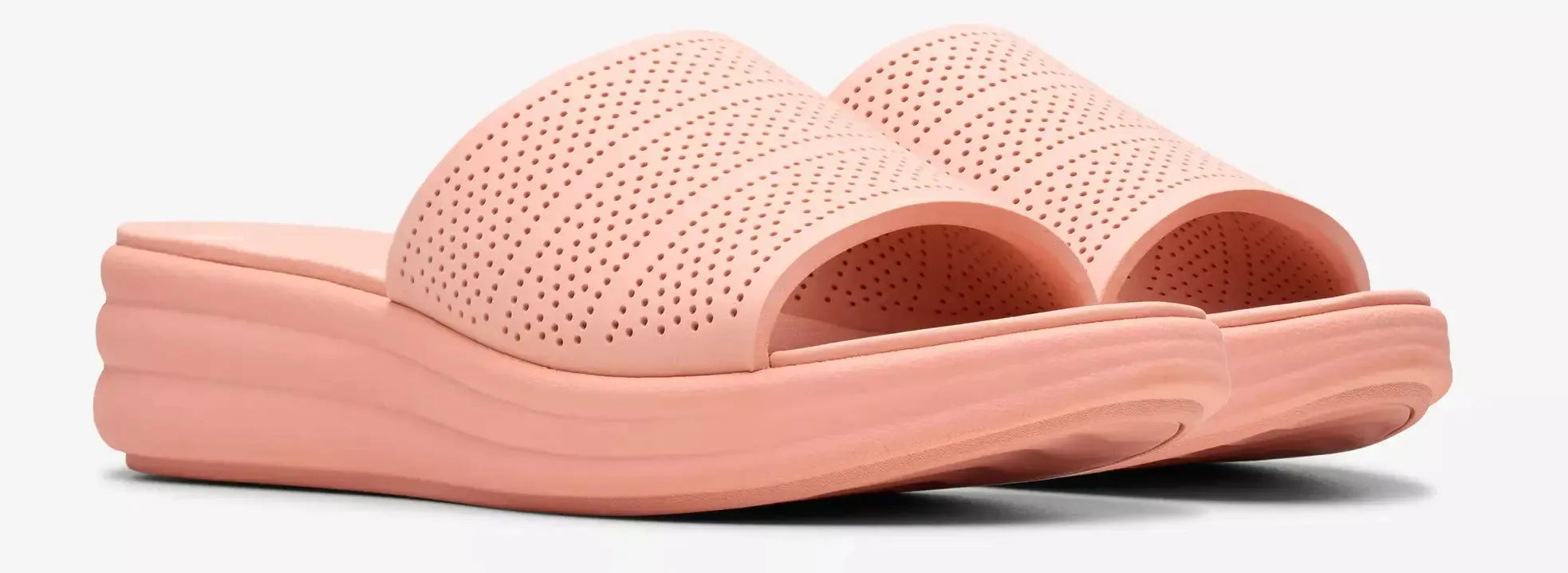 Women's Clarks Drift Twist Cloudsteppers™ – Lightweight Slip-On Comfort Sandals