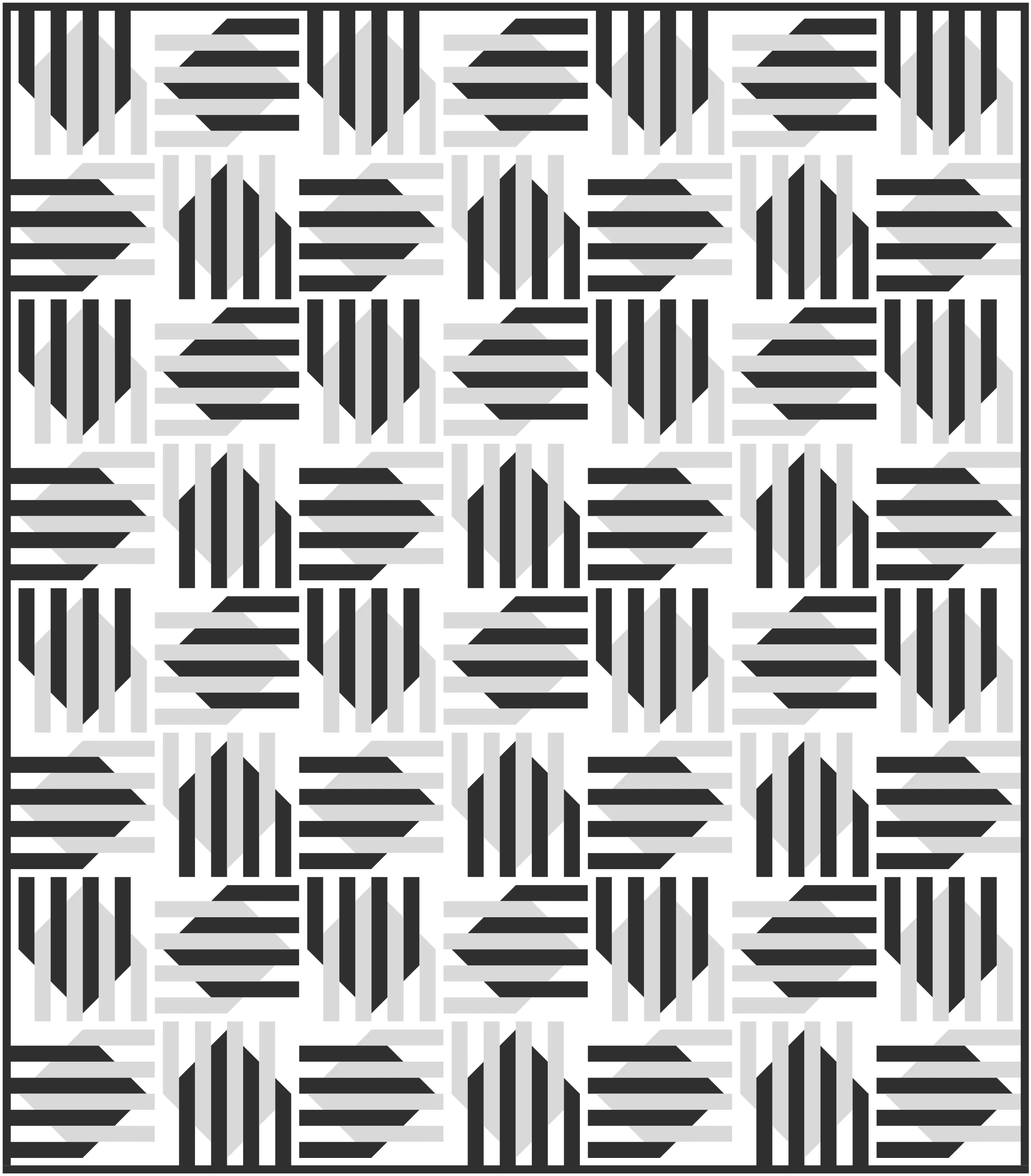 Woven Quilt Block Pattern