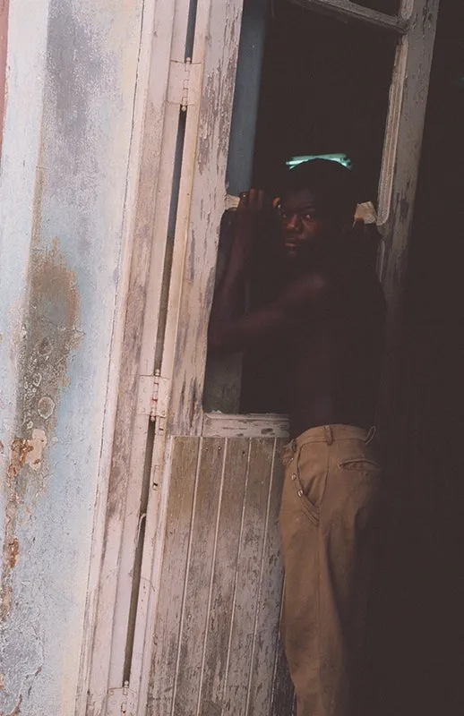 Young Man in Door
